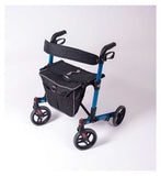 NRS Healthcare Compact Easy Rollator &amp;ndash; Blue