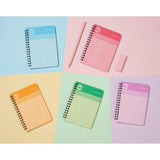 Nu Cloud Pastel A5 Pink Wiro Notebook - 110 pgs