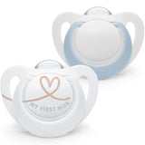NUK Star Soother 0-6m Blue 2 Pack   2 per pack