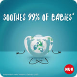 NUK Star Soother 6-18m Red &amp;amp; Yellow 2 Pack   2 per pack