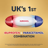 Nuromol Dual Action Pain Relief Ibuprofen &amp;amp; Paracetamol   16 per pack