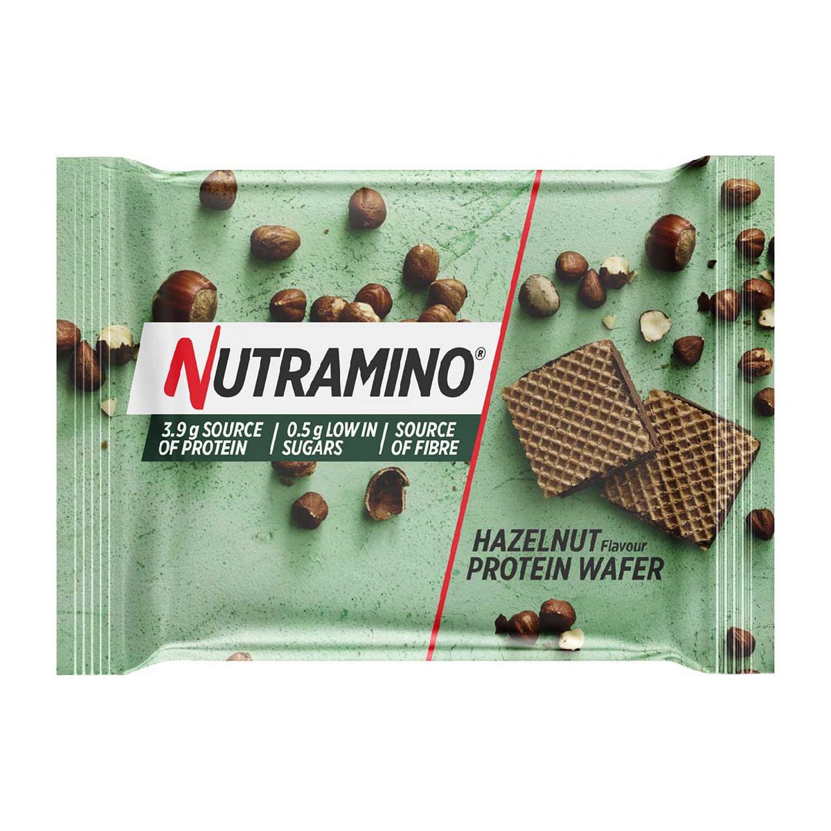 Nutramino Crispy Hazelnut Protein Wafer - 9 x 19.5g