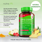 Nutravita Apple Cider Vinegar + Turmeric &amp;amp; Ginger - 180 Caps