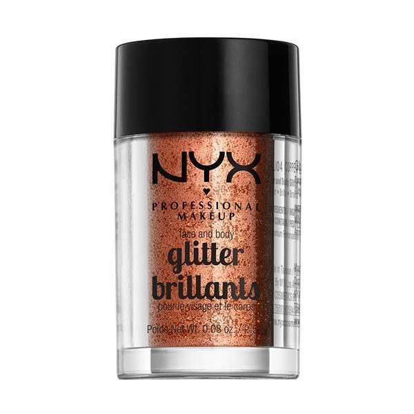 NYX Professional Makeup Face &amp;amp; Body Glitter - Copper