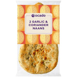 Ocado 2 Garlic &amp;amp; Coriander Naans   2 per pack