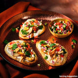 Ocado 6 Mini Garlic &amp;amp; Coriander Naans   6 per pack