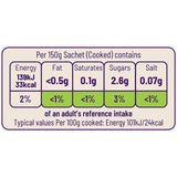 Ocado Frozen 4 Steam Bags Cauliflower Rice   600g