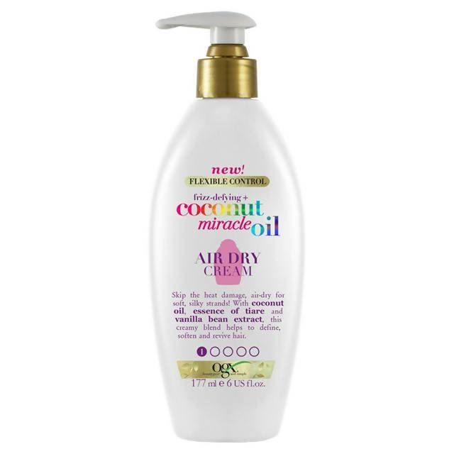OGX Frizz Defy &amp;amp; Coconut Miracle Oil Air Dry Cream 177ml