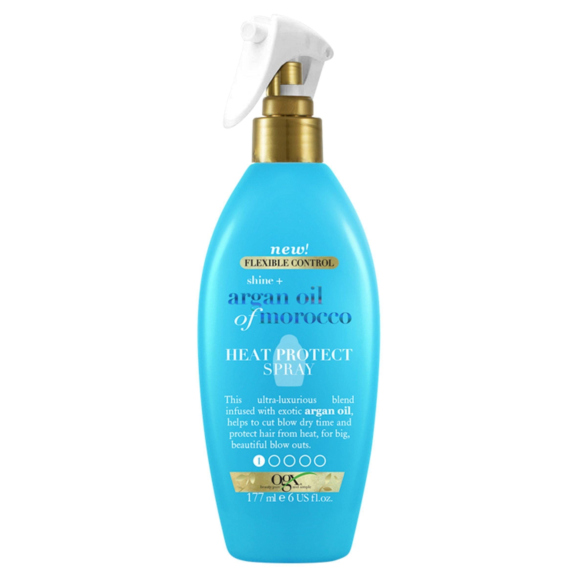 OGX Shine &amp;amp; Argan Oil of Morocco Heat Protect Spray 177ml