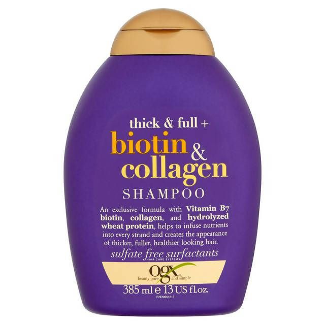 Ogx Thick &amp;amp; Full + Biotin &amp;amp; Collagen Shampoo 385ml