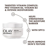 Olay Anti-Wrinkle Pro Vital Moisturiser Day Cream Mature Skin   50ml