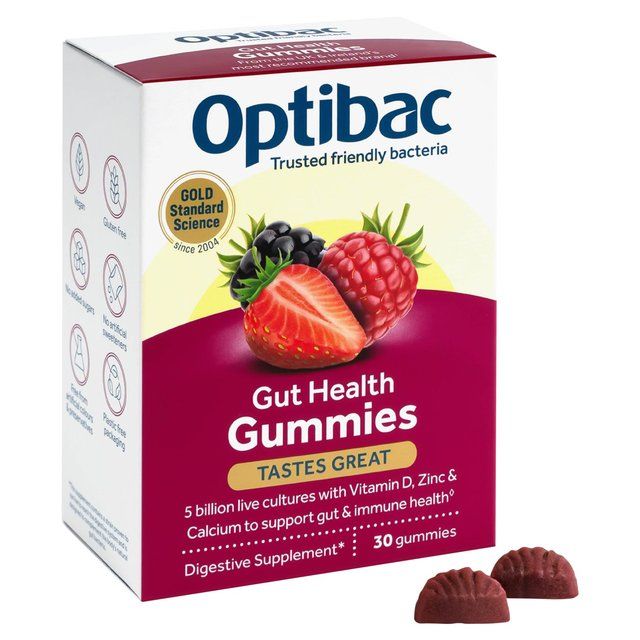 Optibac Probiotics Gut Health Gummies    30 per pack