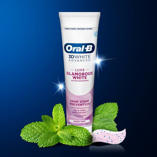 Oral-B 3D White Luxe Glamorous White Toothpaste   75ml