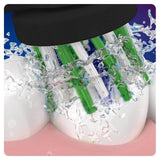 Oral B Crossaction Toothbrush Heads Black   4 per pack