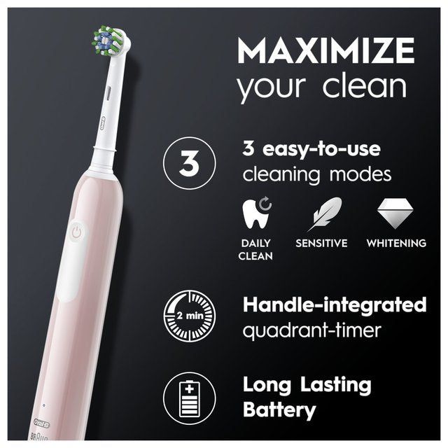 Oral-B Pro 1 Cross Action Pink