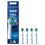 Oral-B Toothbrush Heads Precision Clean   4 per pack