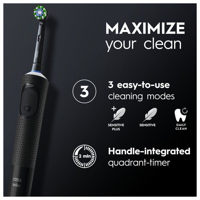 Oral-B Vitality PRO Black &amp;amp; white Electric Toothbrush Duo Pack   2 per pack