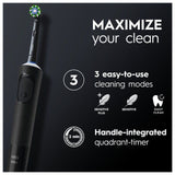 Oral-B Vitality PRO Black &amp;amp; white Electric Toothbrush Duo Pack   2 per pack