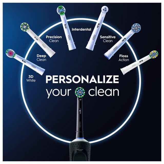 Oral-B Vitality PRO Black &amp;amp; white Electric Toothbrush Duo Pack   2 per pack