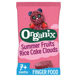Organix Summer Fruits Rice Cake Clouds Baby Rice Cakes Finger Food Snack