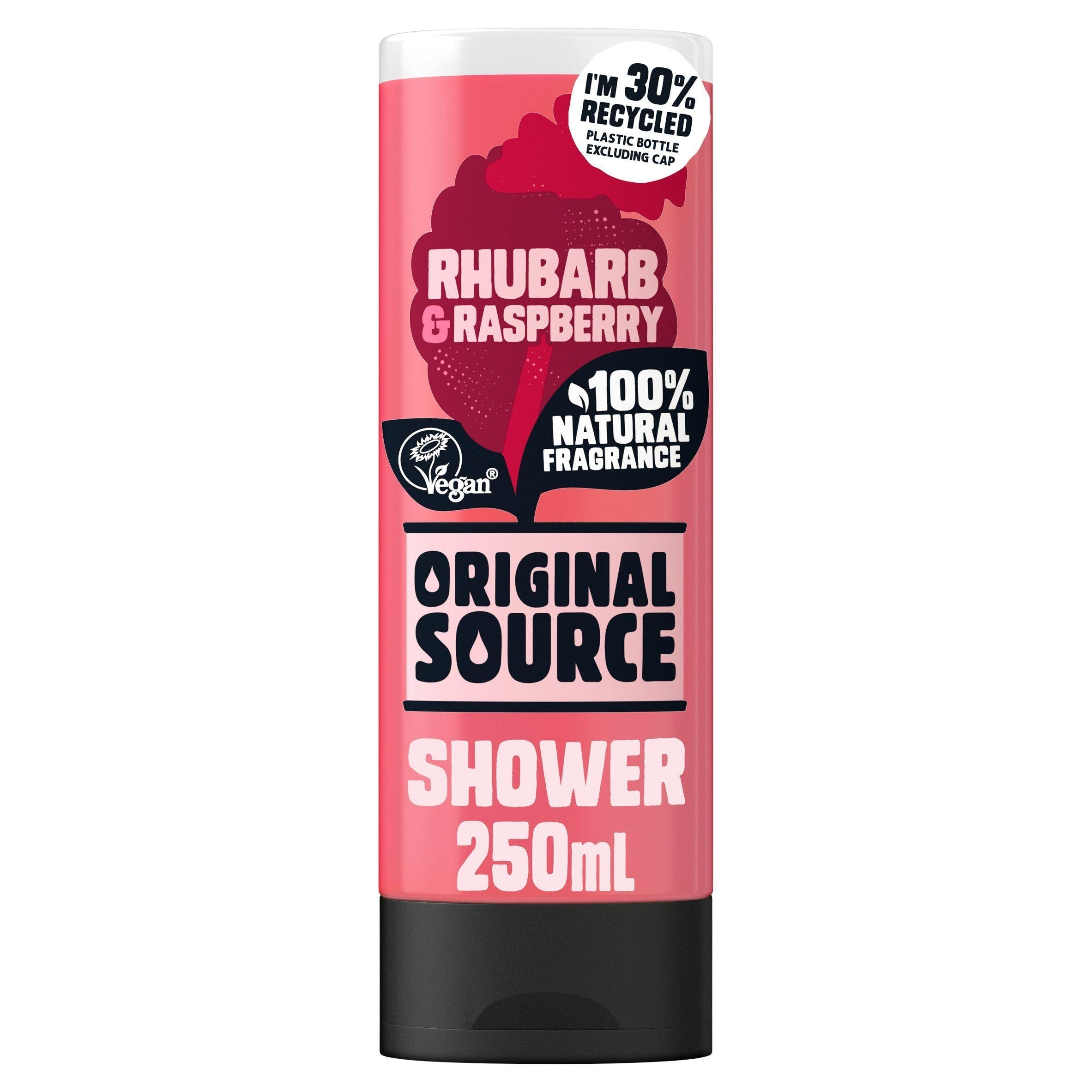 Original Source Rhubarb &amp;amp; Raspberry Shower Gel 250ml