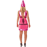 Orion Costumes Womens Pink Crayon Fancy Dress X-Large
