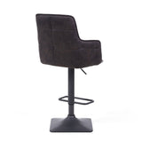 Orion Light Grey Fabric Bar Stool, 2 Pack