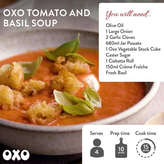 Oxo 12 Vegetable Stock Cubes   71g