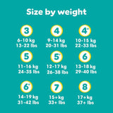 Pampers Baby-Dry Nappies Size 6 (13-18kg) Jumbo+ Pack   62 per pack