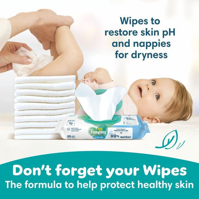 Pampers Baby-Dry Nappies Size 6 (13-18kg) Jumbo+ Pack   62 per pack