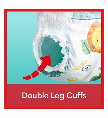 Pampers Baby-Dry Nappy Pants Size 3, 44 Nappies, 6kg-11kg, Essential Pack