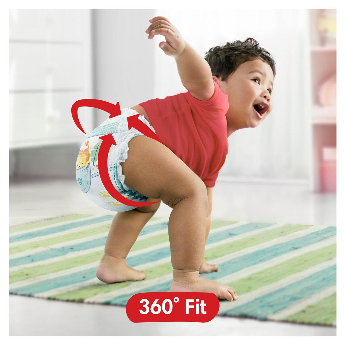 Pampers Baby Dry Pants Size 7, 2 x 50 Pack