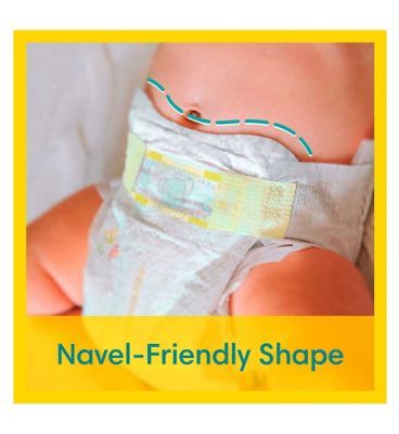 Pampers New Baby Size 0, 24 Newborn Nappies, &amp;lt;3kg, Carry Pack