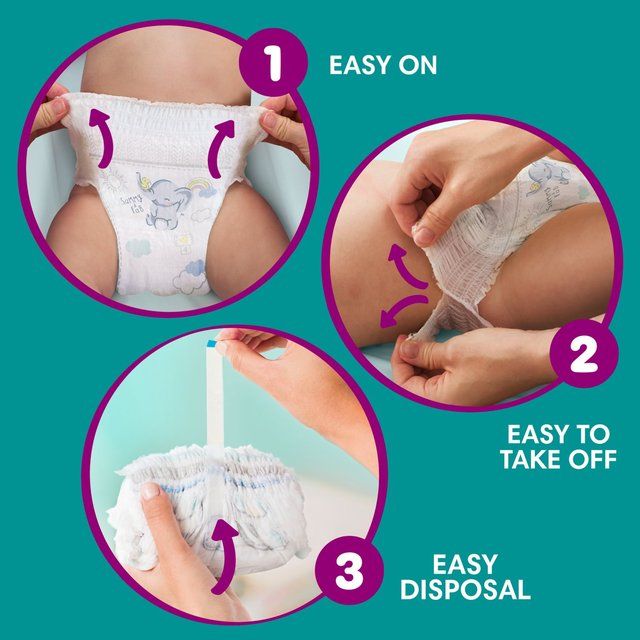Pampers Premium Protection Nappy Pants Size 4 (9-15kg) Jumbo+ Pack   54 per pack