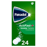 Panadol Paracetamol Pain Relief Tablets 500mg ActiFast Soluble&amp;nbsp;24s
