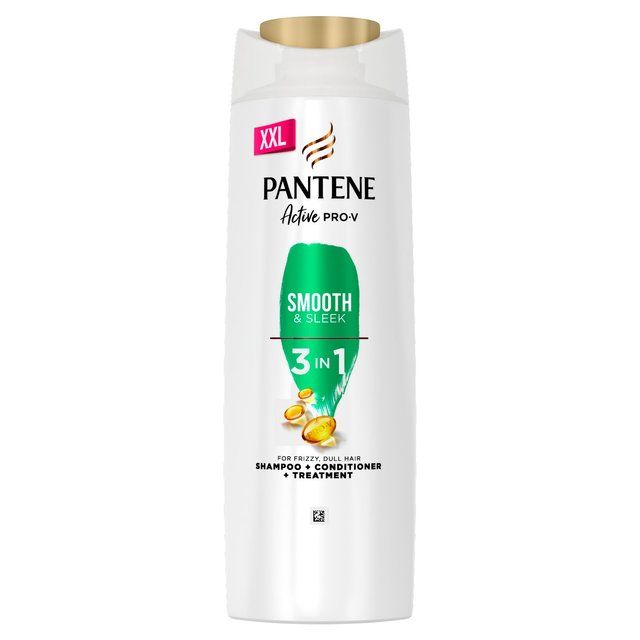 Pantene 3in1 Shampoo Smooth &amp;amp; Sleek   600ml