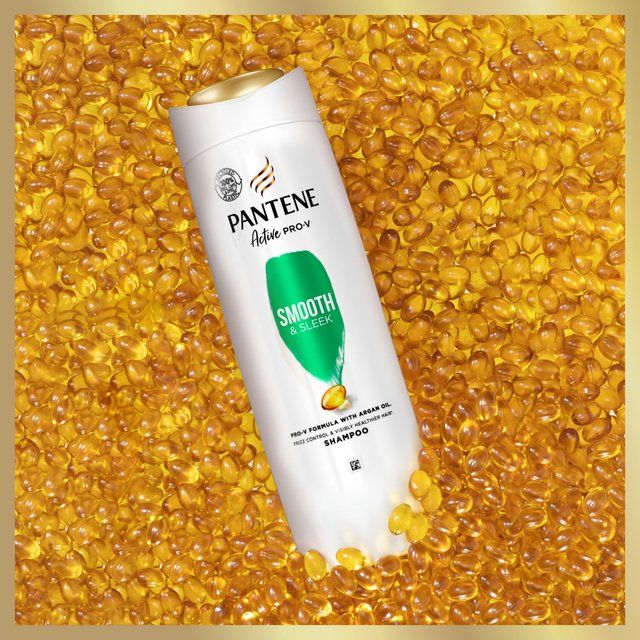 Pantene 3in1 Shampoo Smooth &amp;amp; Sleek   600ml
