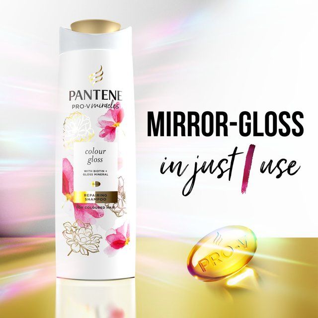 Pantene Miracles Colour Gloss Shampoo   400ml