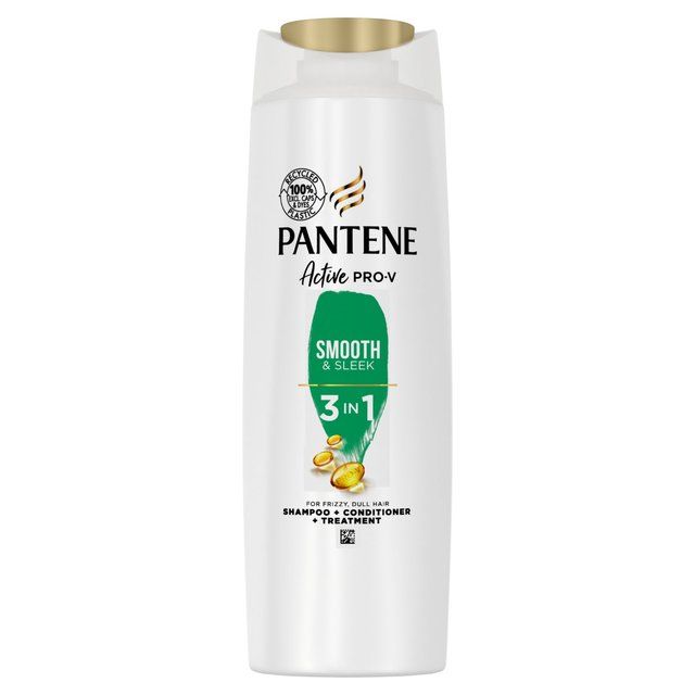 Pantene Pro-V 3in1 Smooth &amp;amp; Sleek Shampoo &amp;amp; Conditioner   300ml