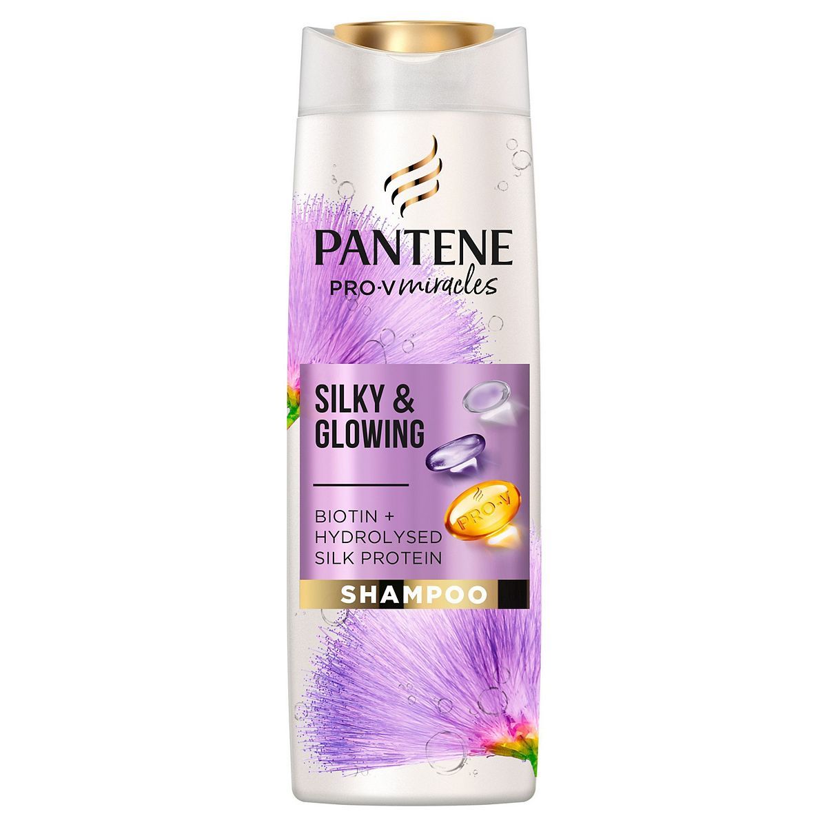 Pantene Pro-V Miracles Silky &amp;amp; Glowing Shampoo for Dry &amp;amp; Damaged Hair 400ml