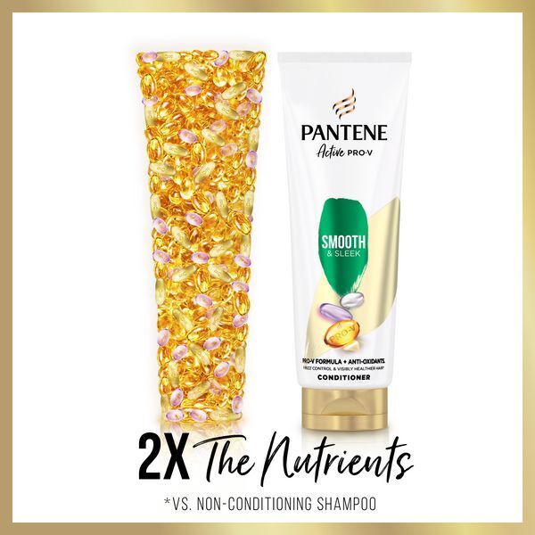 Pantene Pro-V Smooth &amp;amp; Sleek Hair Conditioner 90ml