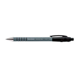 Paper Mate Flex Grip Retractable Black   5 per pack