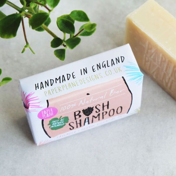 Paper Plane Bush Shampoo Bar 95g