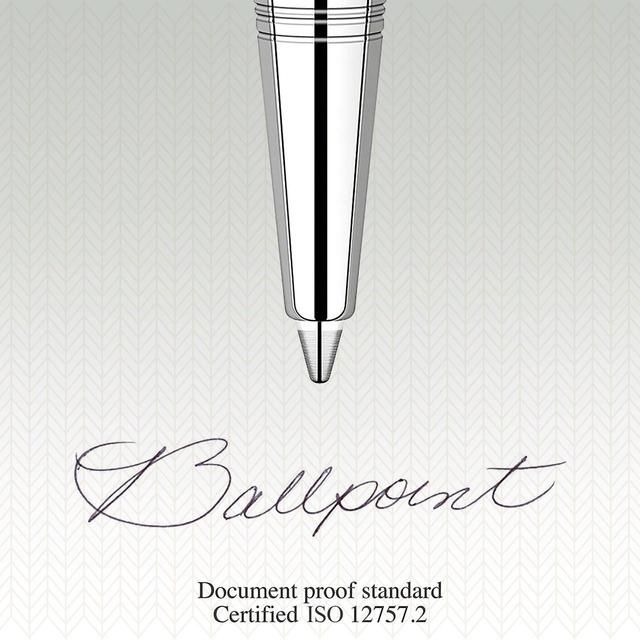 Parker Ballpoint Pen Black Refills Medium Point   3 per pack