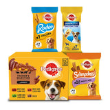 Pedigree Dog Food Pouches &amp;amp; Treats Bundle
