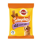 Pedigree Jumbone Mini Adult Small Dog Treats Beef &amp;amp; Poultry Chews x4 160g