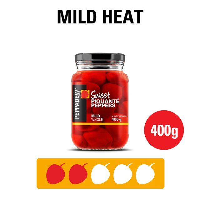 Peppadew Piquant Mild Sweet Peppers   400g