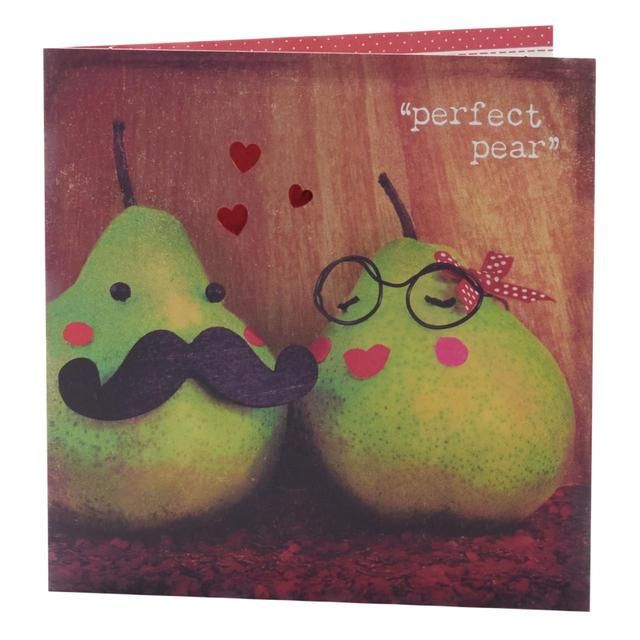 Perfect Pear Anniversary Card