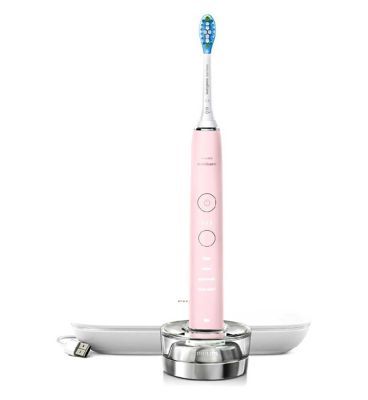 Philips Sonicare DiamondClean 9000 Electric toothbrush with app, Pink - HX9911/53