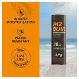 Piz Buin Moisturising SPF 30 Sun Lipstick   5ml